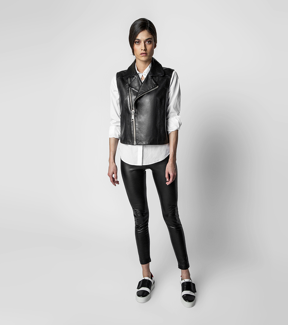 Leather Vest
